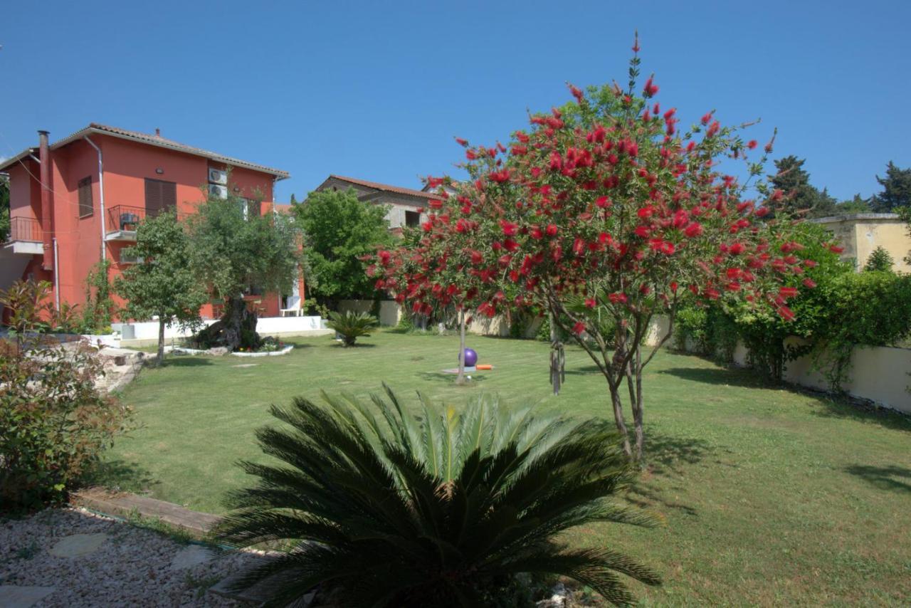 Ilias Apartments Ipsos Bagian luar foto