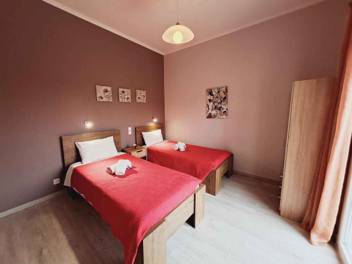 Ilias Apartments Ipsos Bagian luar foto