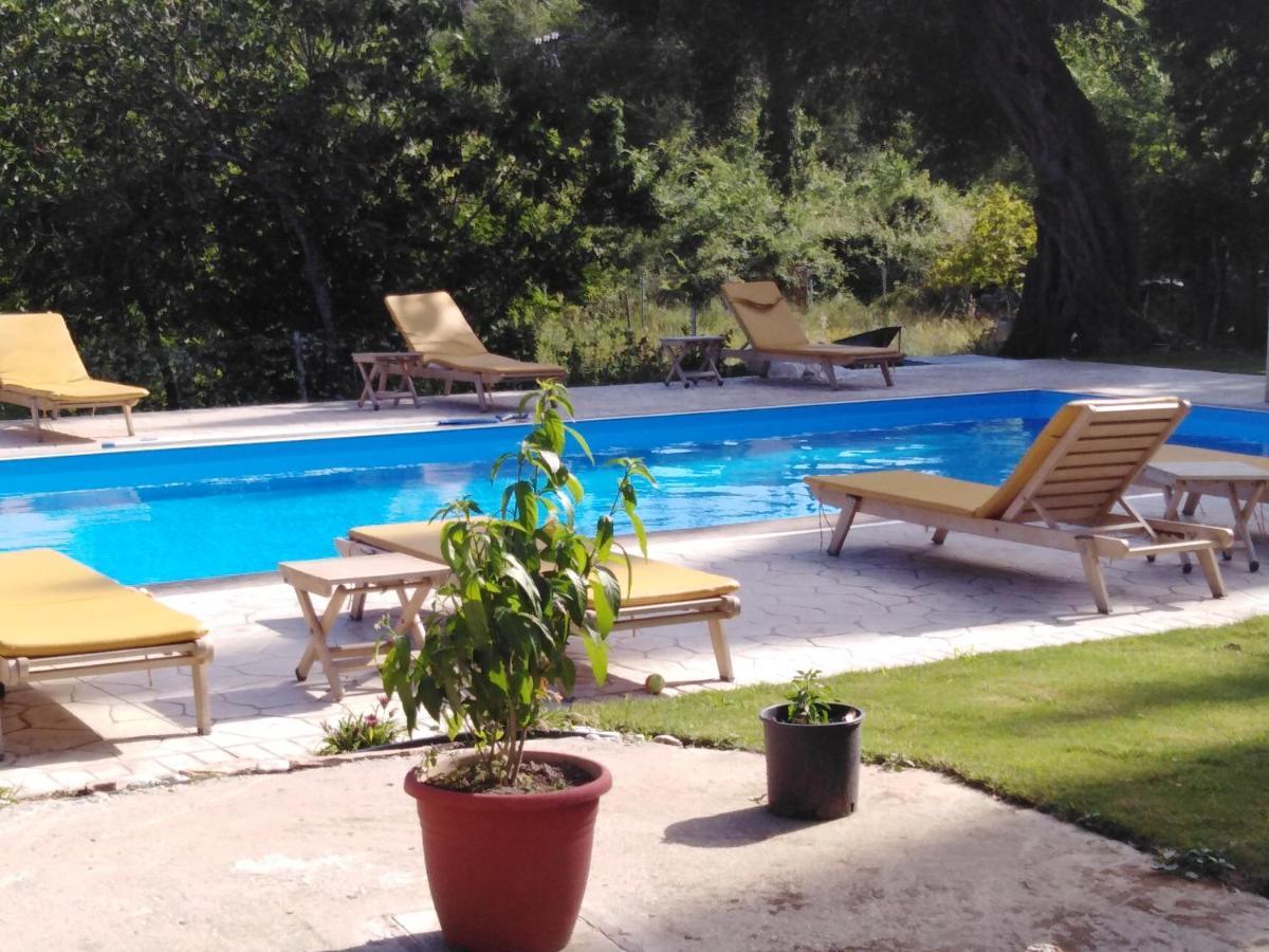 Ilias Apartments Ipsos Bagian luar foto